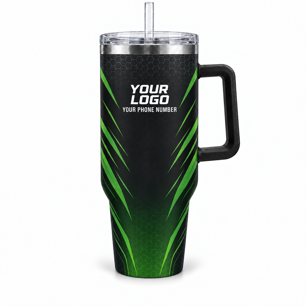 PCST02 personalized tumbler 40oz front product mockup