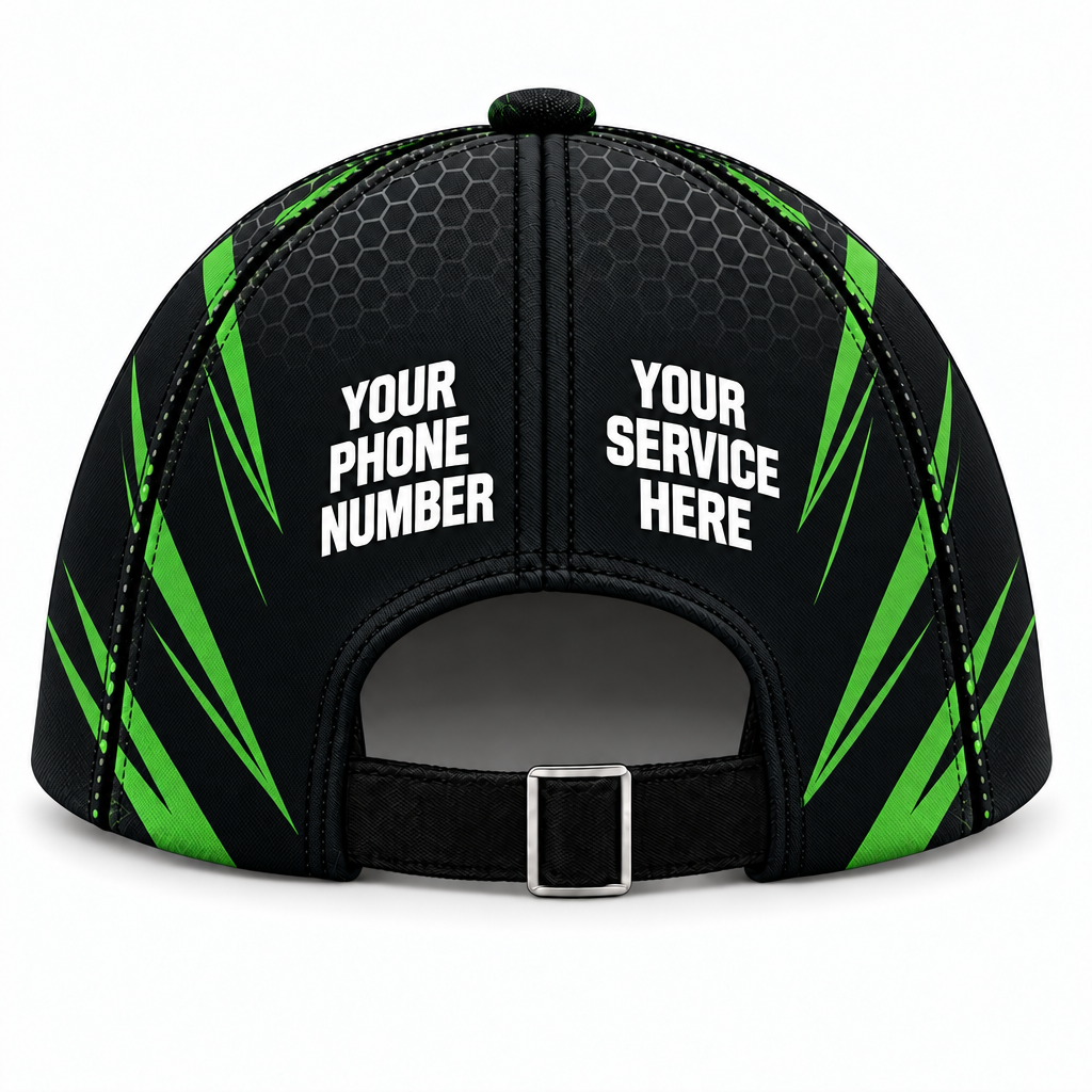 PCST03 personalized cap back product mockup