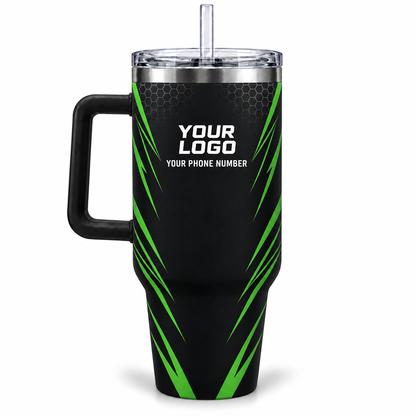 PCST03 personalized tumbler 40oz back product mockup