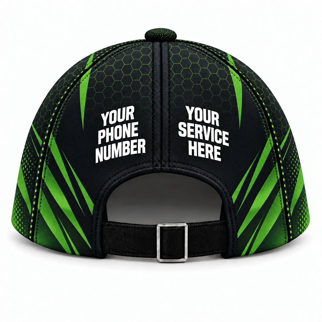 PCST04 personalized cap back product mockup