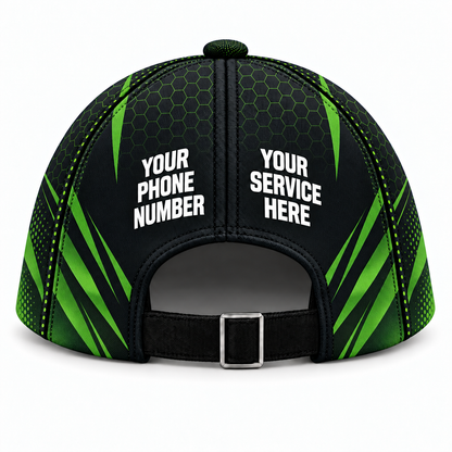 PCST04 personalized cap back product mockup