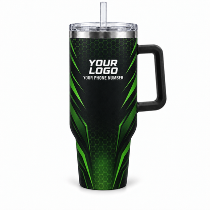 PCST04 personalized tumbler 40oz front product mockup