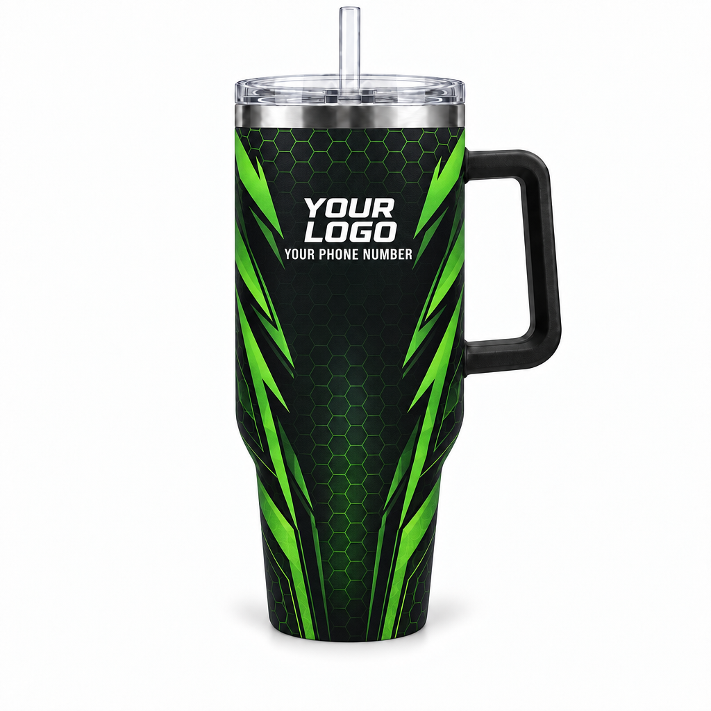 PCST06 personalized tumbler 40oz front product mockup
