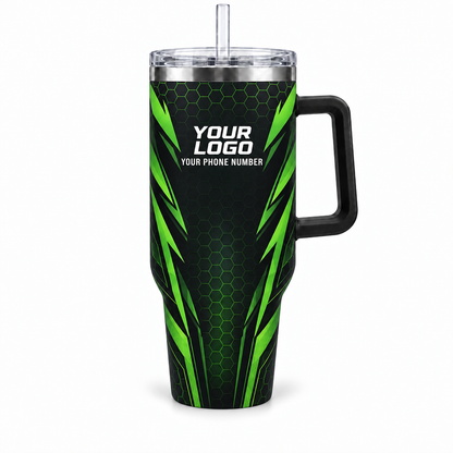PCST06 personalized tumbler 40oz front product mockup