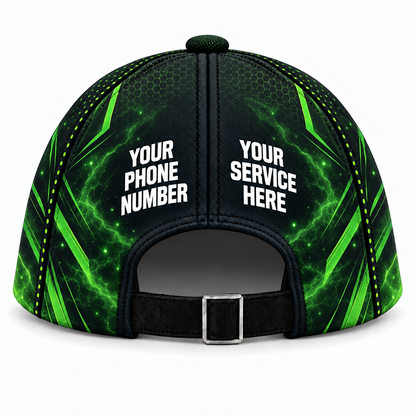 PCST07 personalized cap back product mockup