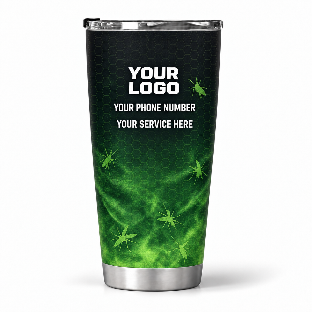 PCST08 personalized tumbler 20oz back product mockup