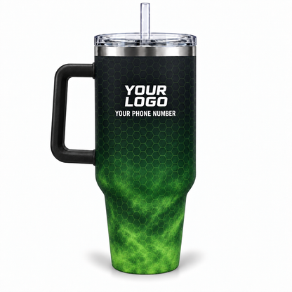 PCST08 personalized tumbler 40oz back product mockup