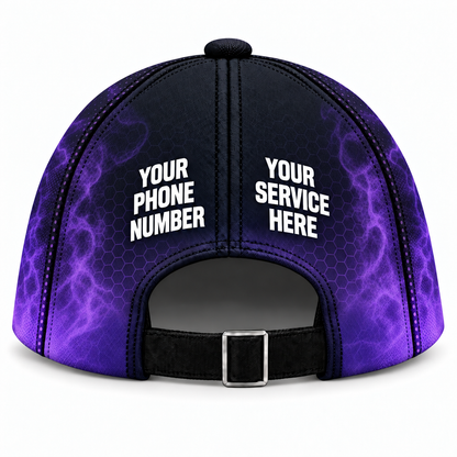 PCST09 personalized cap back product mockup