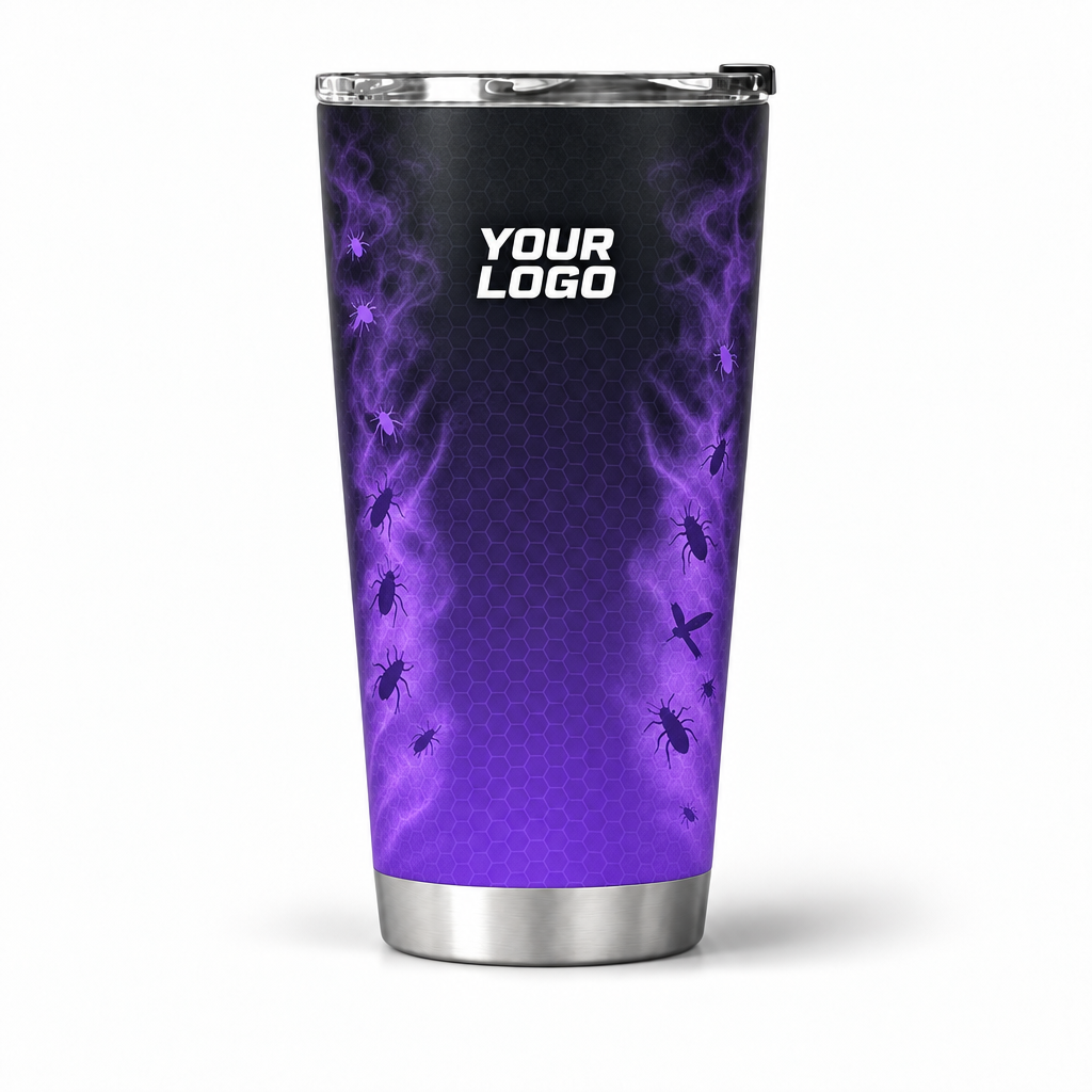 PCST09 personalized tumbler 20oz front product mockup