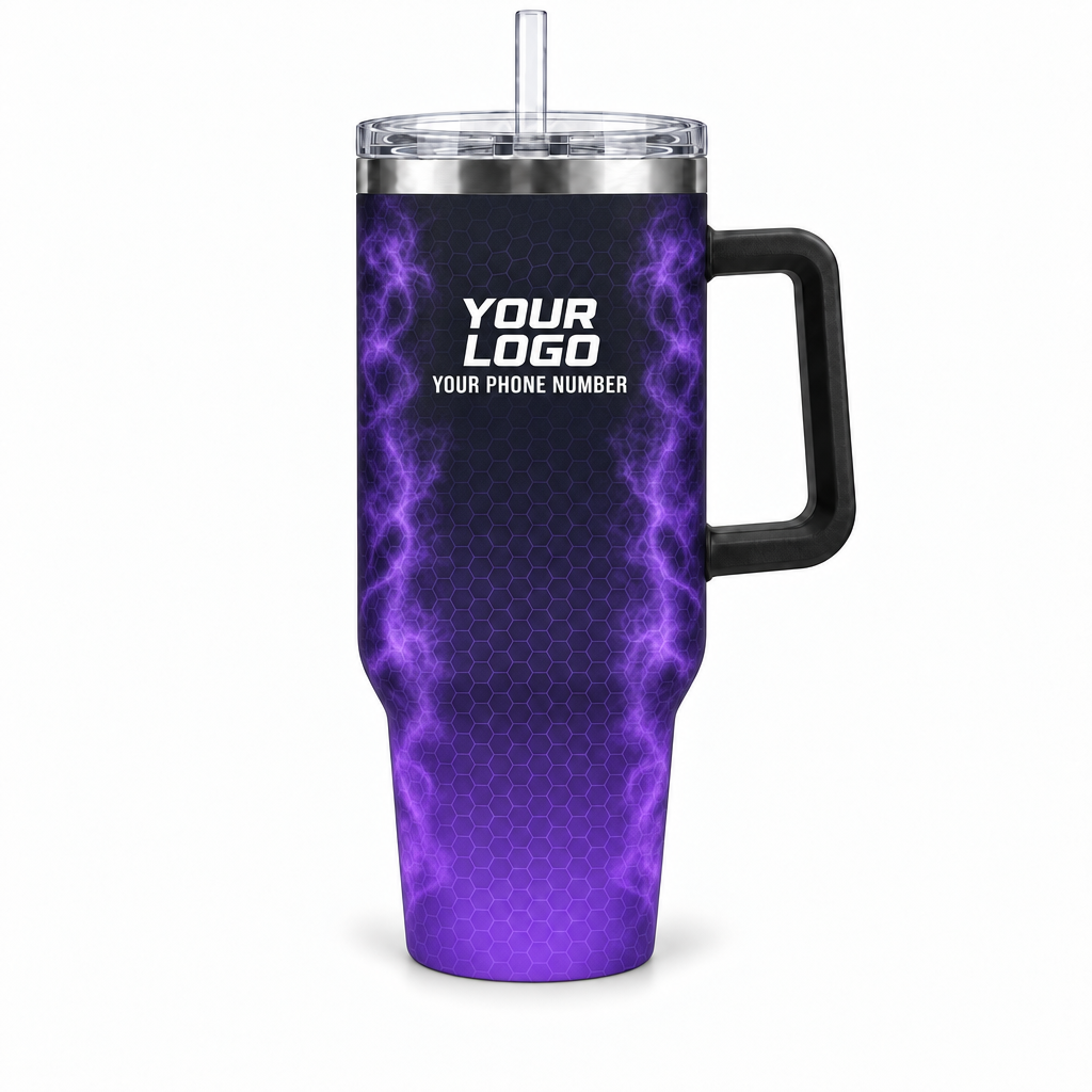 PCST09 personalized tumbler 40oz front product mockup