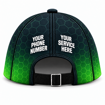 PCST10 personalized cap back product mockup