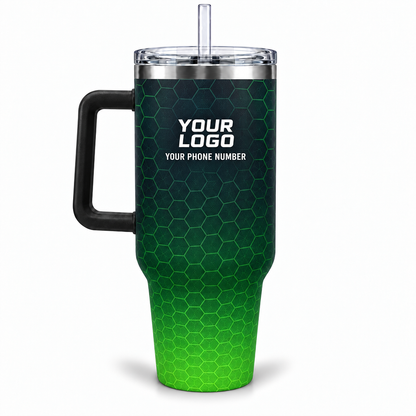 PCST10 personalized tumbler 40oz back product mockup