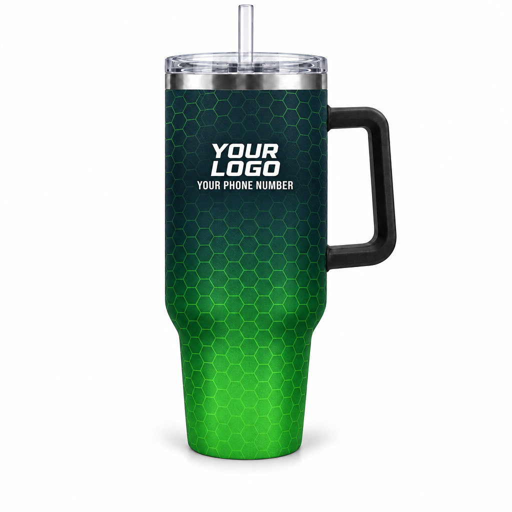 PCST10 personalized tumbler 40oz front product mockup