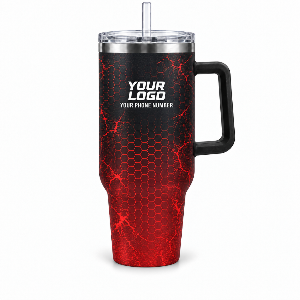 PCST11 personalized tumbler 40oz front product mockup
