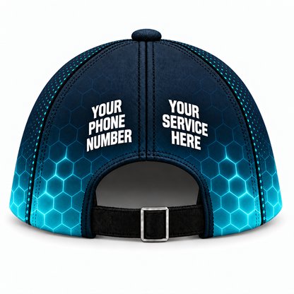PCST12 personalized cap back product mockup