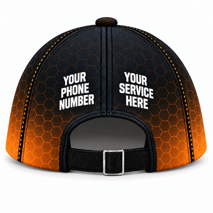PCST13 personalized cap back product mockup