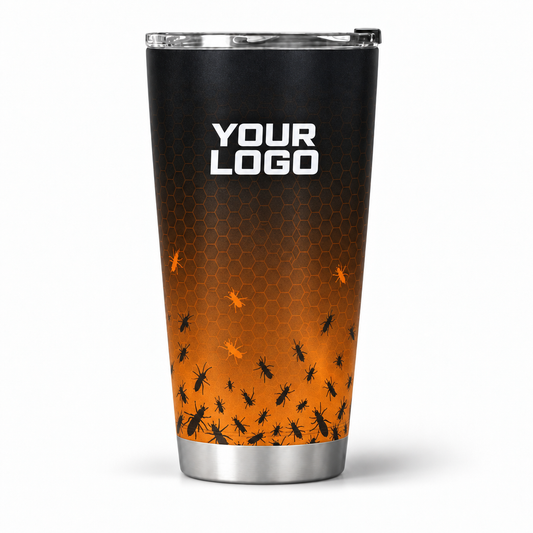 PCST13 personalized tumbler 20oz front product mockup