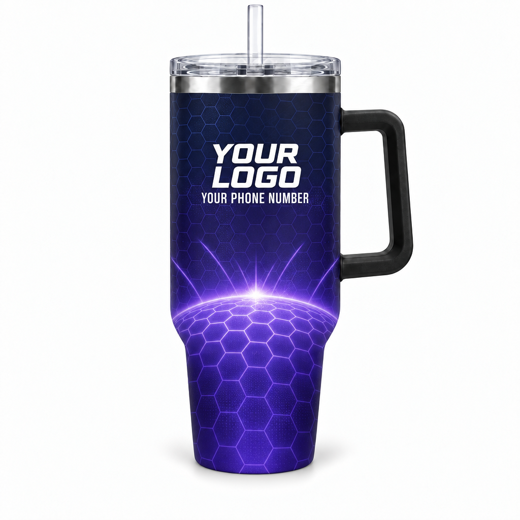 PCST17 personalized tumbler 40oz front product mockup