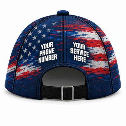 PCUP05 personalized cap back product mockup