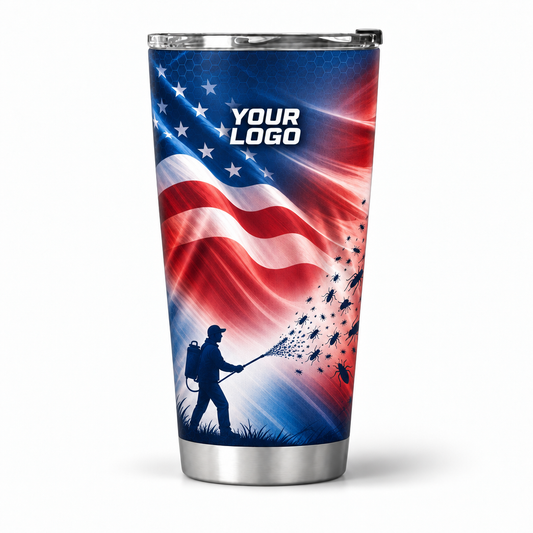 PCUP06 personalized tumbler 20oz front product mockup
