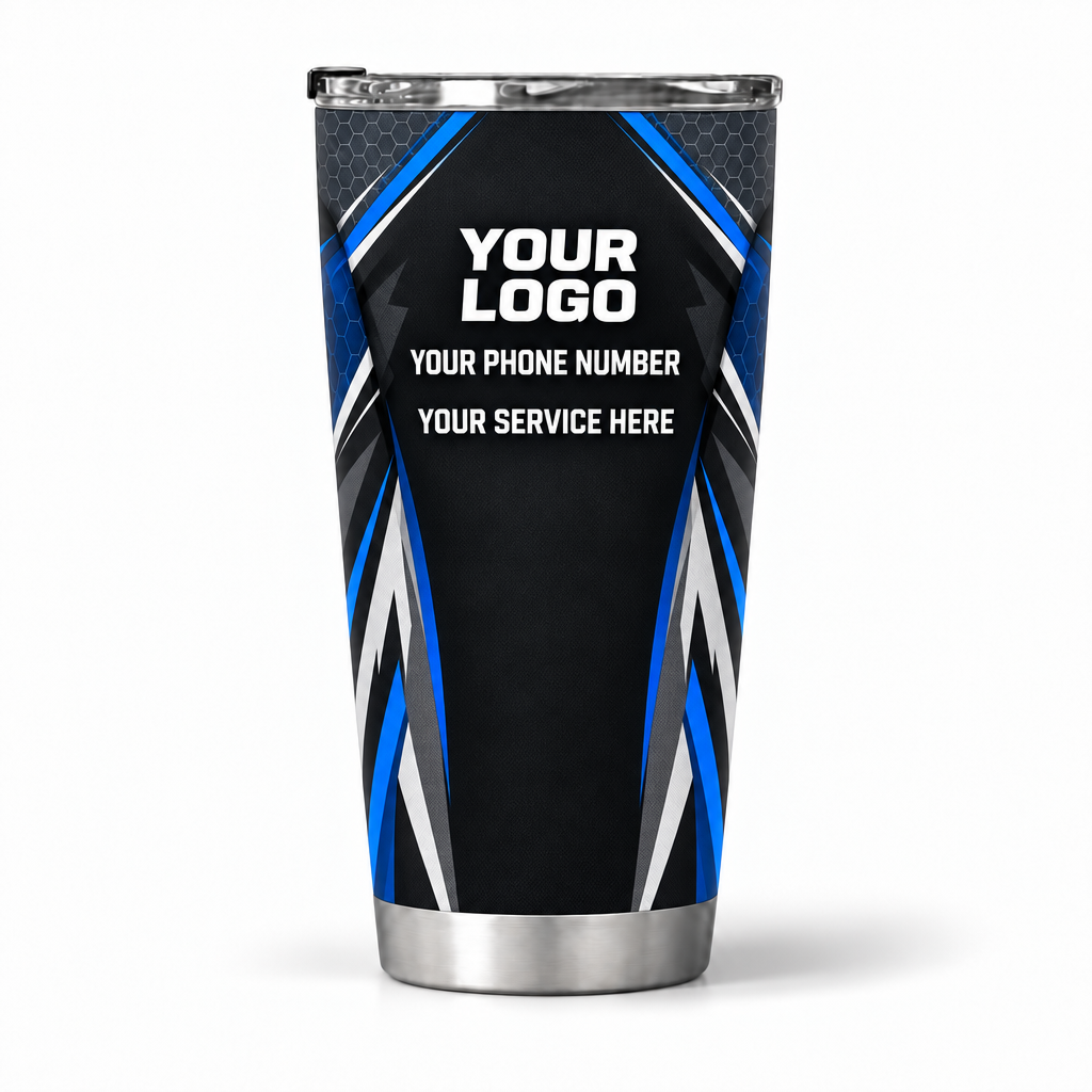 PGN001 personalized tumbler 20oz back product mockup