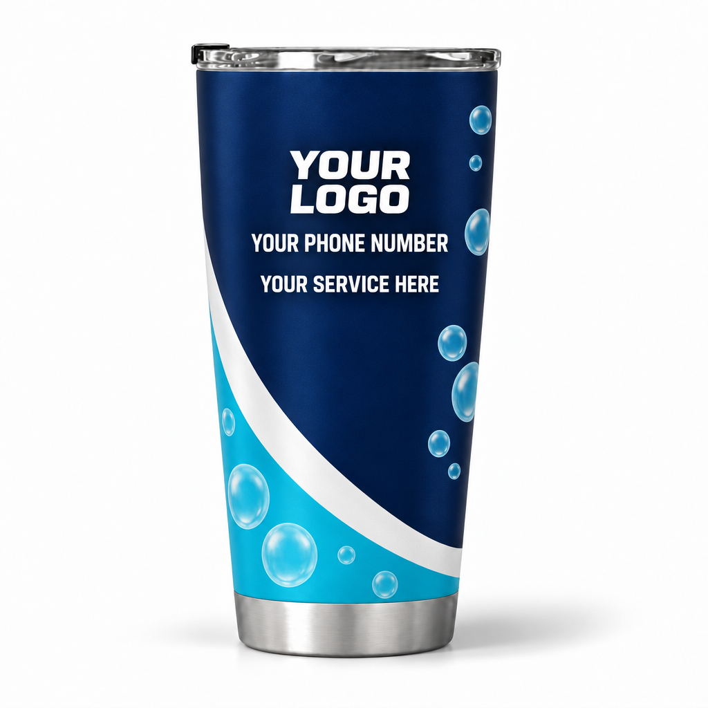 PGN003 personalized tumbler 20oz back product mockup