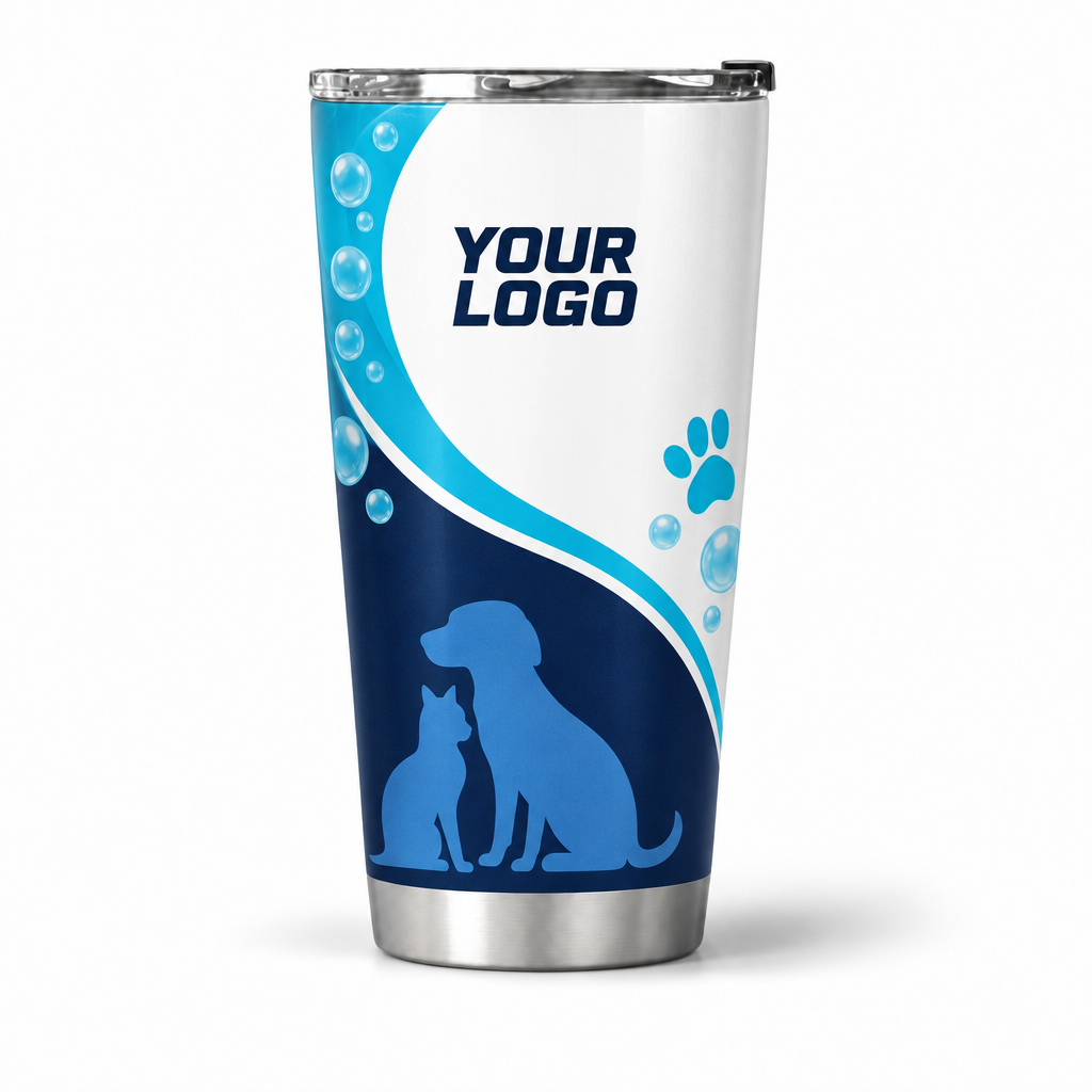 PGN003 personalized tumbler 20oz front product mockup