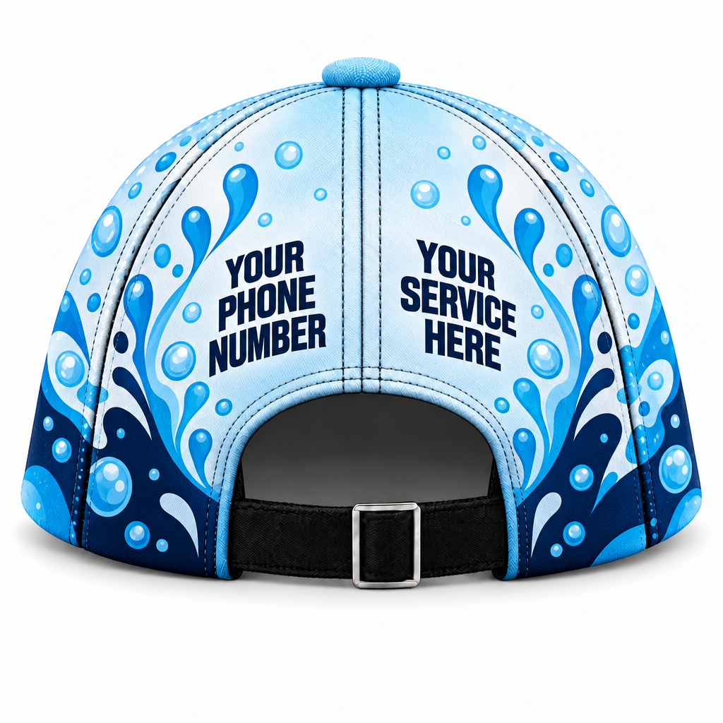 PGN004 personalized cap back product mockup