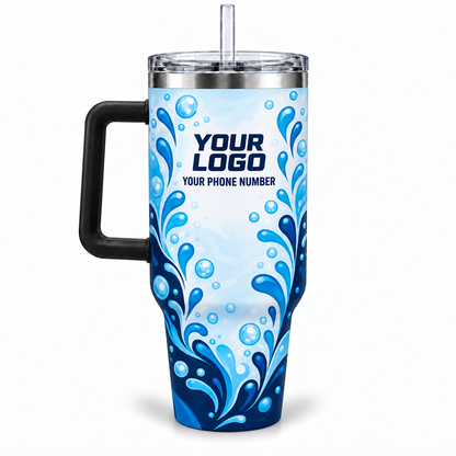 PGN004 personalized tumbler 40oz back product mockup