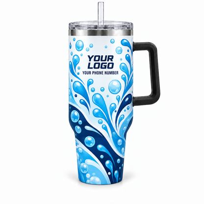 PGN004 personalized tumbler 40oz front product mockup