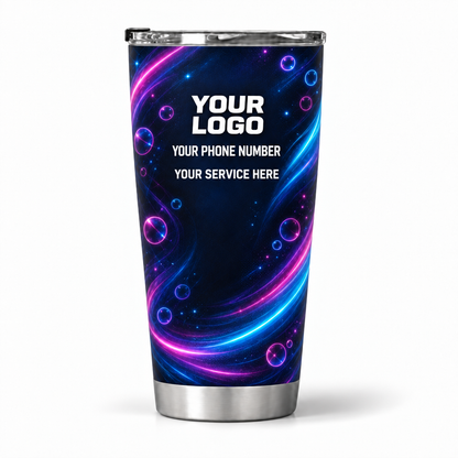 PGN005 personalized tumbler 20oz back product mockup