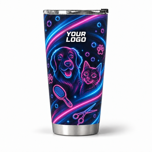 PGN005 personalized tumbler 20oz front product mockup