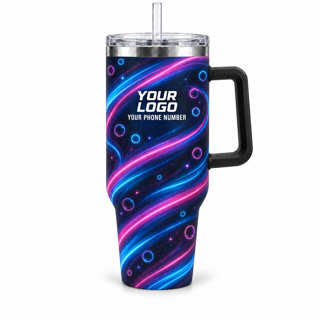 PGN005 personalized tumbler 40oz front product mockup