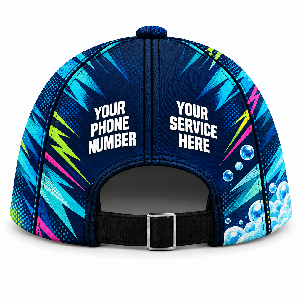 PGN006 personalized cap back product mockup