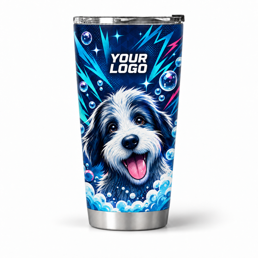 PGN006 personalized tumbler 20oz front product mockup