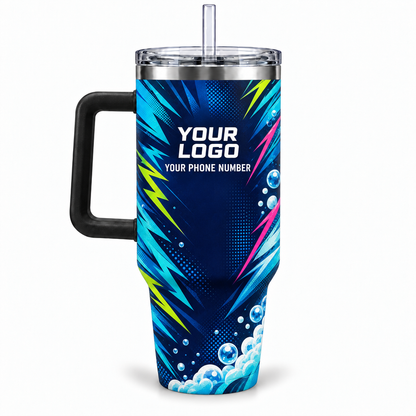 PGN006 personalized tumbler 40oz back product mockup