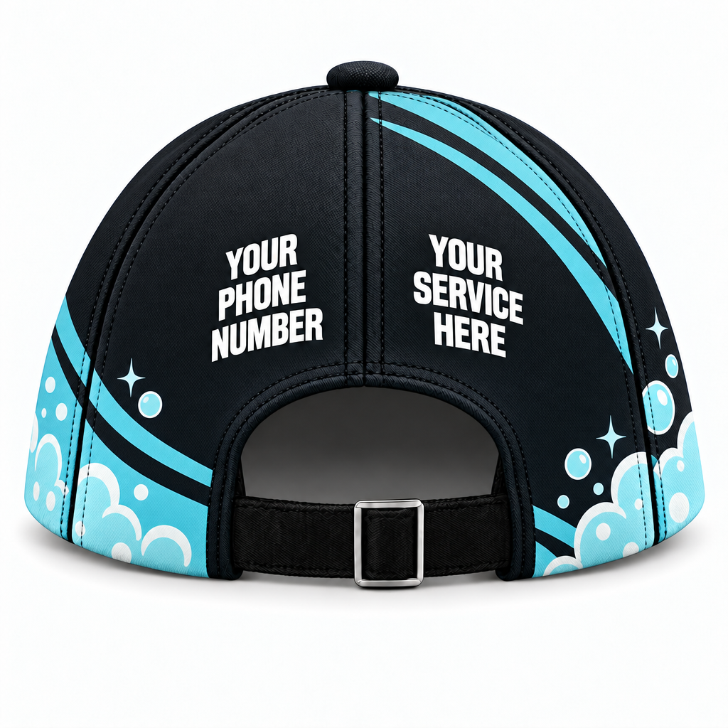 PGN007 personalized cap back product mockup