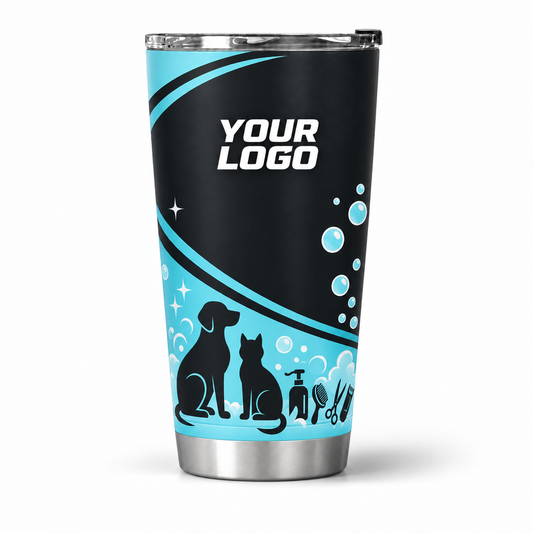 PGN007 personalized tumbler 20oz front product mockup