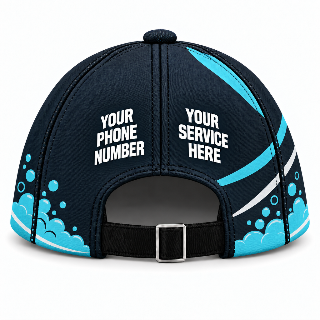 PGN008 personalized cap back product mockup