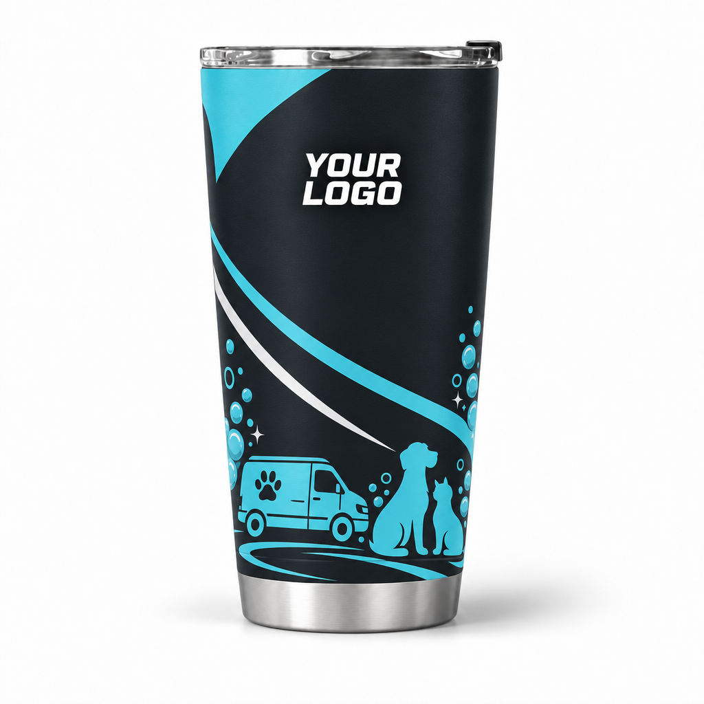 PGN008 personalized tumbler 20oz front product mockup