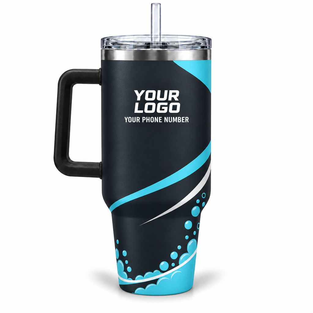 PGN008 personalized tumbler 40oz back product mockup