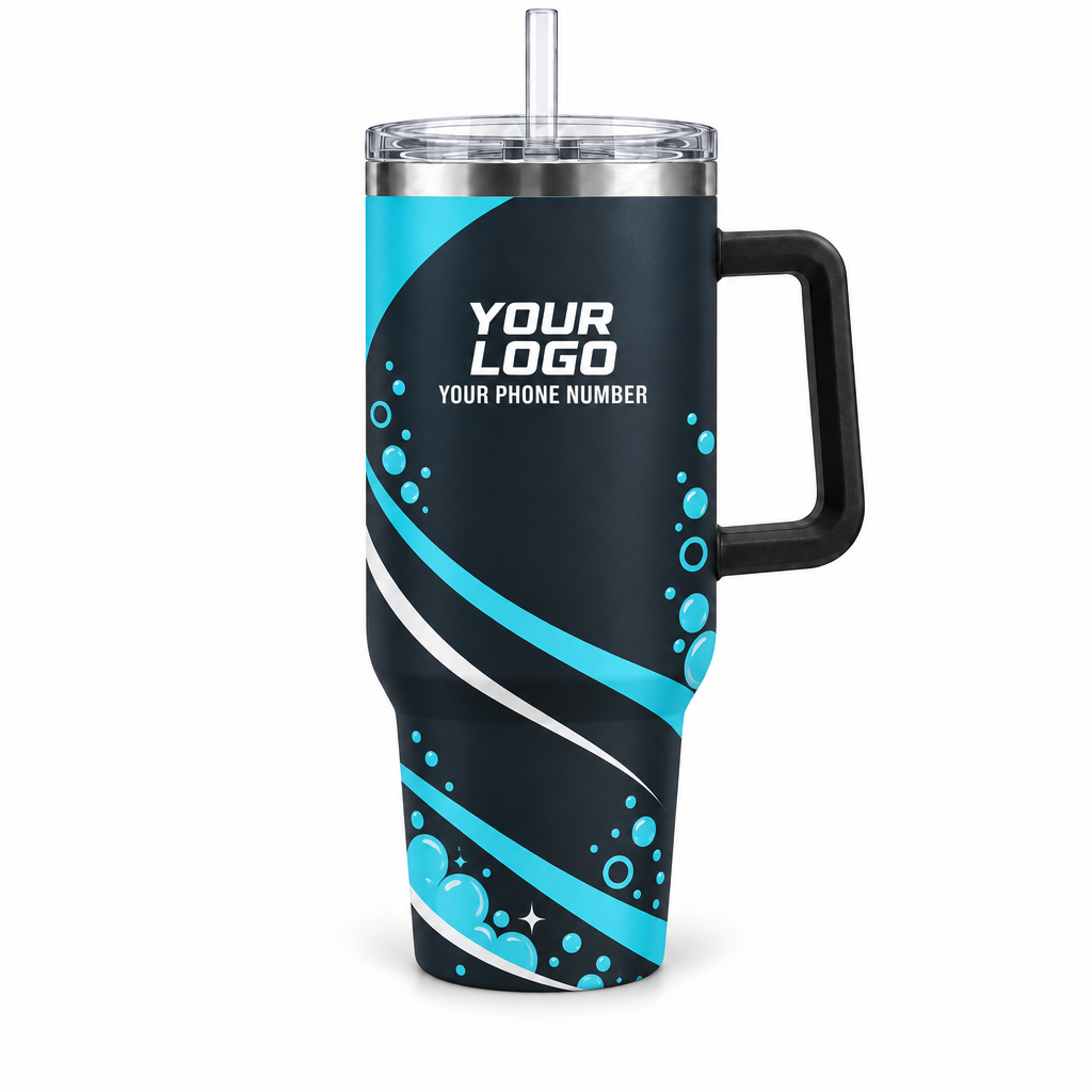 PGN008 personalized tumbler 40oz front product mockup