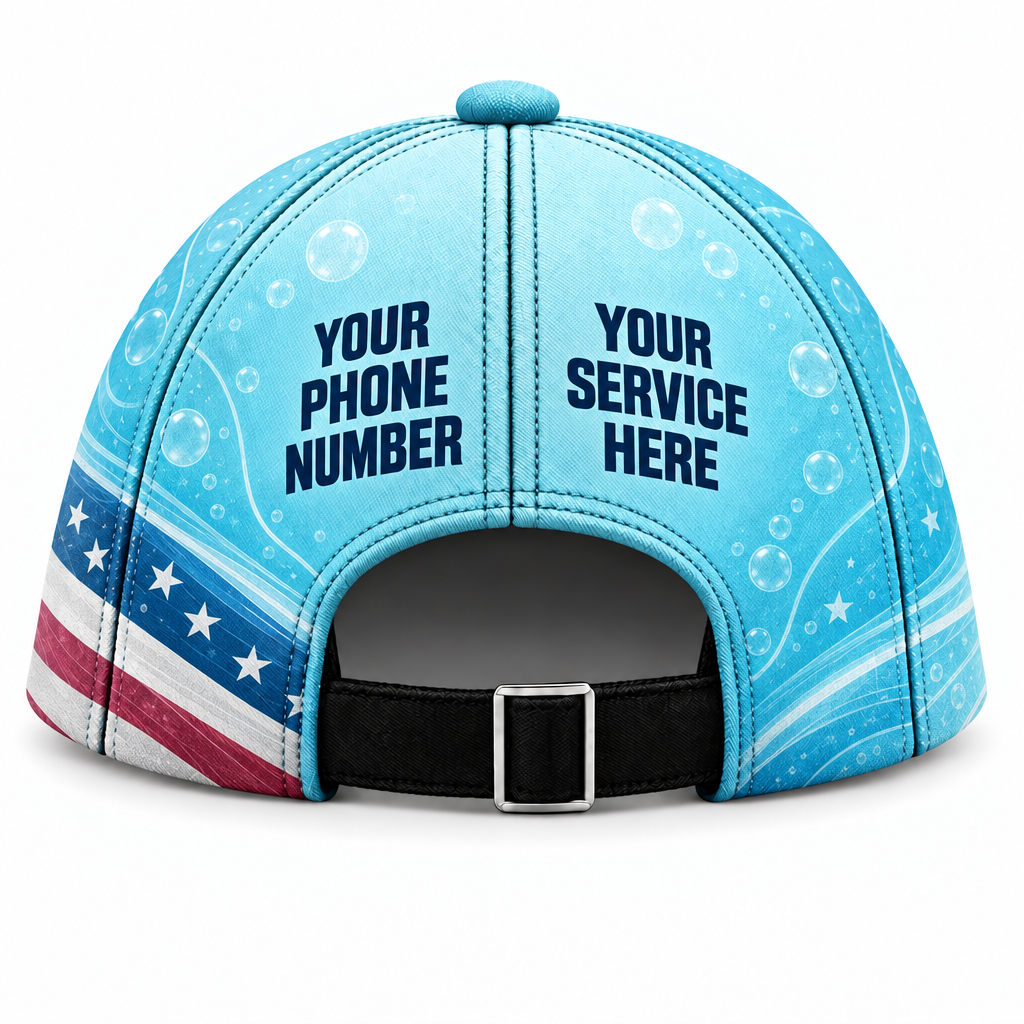 PGN009 personalized cap back product mockup