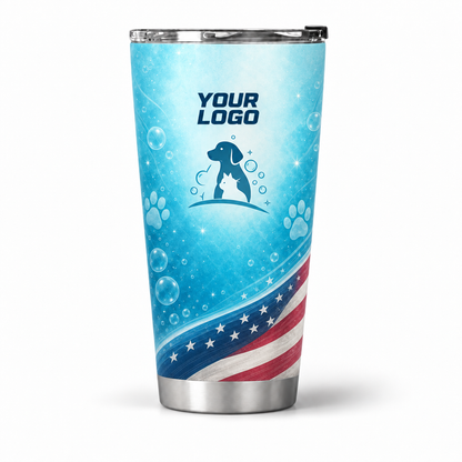 PGN009 personalized tumbler 20oz front product mockup