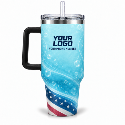 PGN009 personalized tumbler 40oz back product mockup