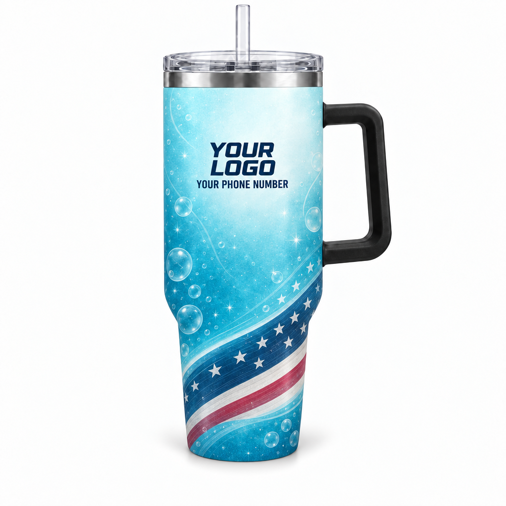 PGN009 personalized tumbler 40oz front product mockup