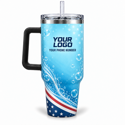 PGN010 personalized tumbler 40oz back product mockup