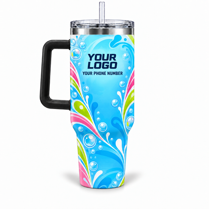 PGN012 personalized tumbler 40oz back product mockup