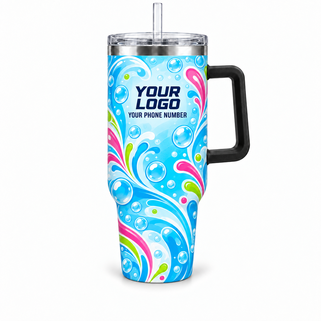 PGN012 personalized tumbler 40oz front product mockup