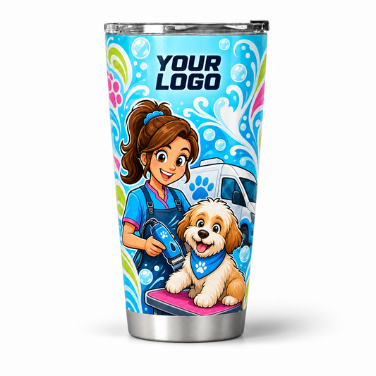 PGN013 personalized tumbler 20oz front product mockup